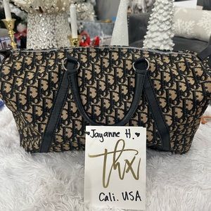Christian Dior Vintage Boston/ Drs bag SIZE 35